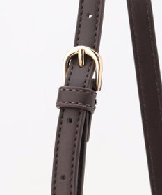 LA BAGAGERIE ソフトエナメル2WAYハンドバッグ Sサイズ