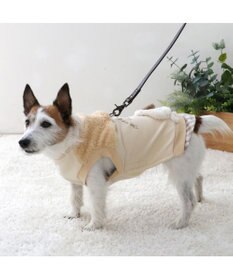 PET PARADISE スヌーピー 脇開きトレーナー 《ベージュ》 小型犬