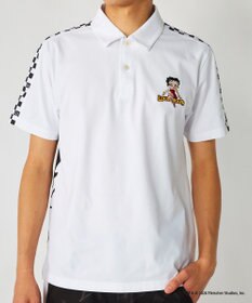 FILA GOLF／marie claire 【LOUDMOUTH×Betty Boop™】 メンズ ポロシャツ