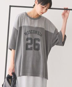 AMERICAN HOLIC ピグメント加工フットボールＴシャツ