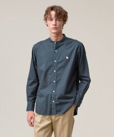 J.PRESS MEN このさりげなさが大人気【IVY COLLECTION】【UNISEX】バックブルオックスガーメントダイ シャツ ダークグリーン系