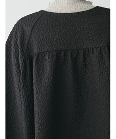 Green Parks AnriettMusee フロントジップジャガードブルゾン