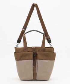 Y'SACCS ドローストリング コンビカラー2WAYトート