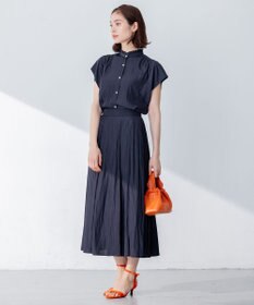 組曲 【大人気シリーズ】ギャザーライトデシン ブラウス