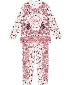 tsumori chisato SLEEP パジャマ　長袖　長ズボン　ルームウエア　綿100%　バンダナ風柄　/ワコール　UDX544