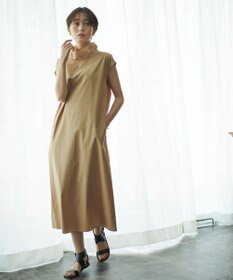 #Newans 【洗える】AMELIA / ハイネックナローシルエットワンピース