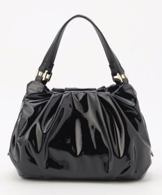 LA BAGAGERIE ソフトエナメル2WAYハンドバッグ Sサイズ