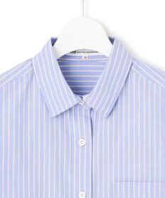 23区 【洗える】CANCLINI クロップド テントライン シャツ