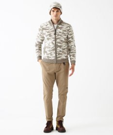 JOSEPH ABBOUD MOUNTAIN 【UNISEX】ラムウール×モールカモフラージュ ニットキャップ