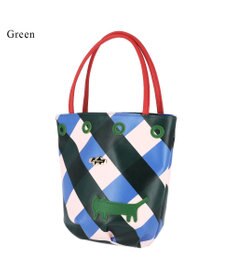 tsumori chisato CARRY くもネコチェック ハンドバッグ ミニバッグ