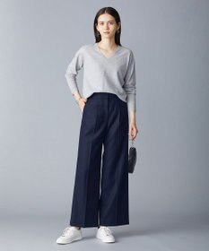 ICB 【人気のため新色追加・WEB限定カラーあり】ソフトウールハイゲージ Vネックニット