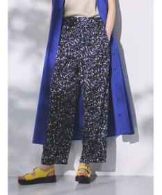 Green Parks アート柄イージーパンツ