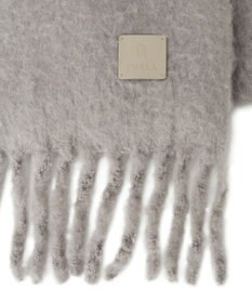 MOONBAT 【WEB限定】FURLA ウール混シャギー無地マフラー/幅40cm