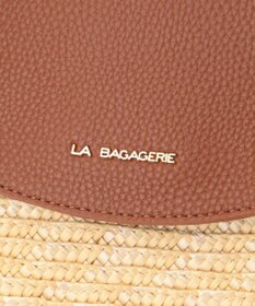 LA BAGAGERIE フラップかごトートバッグ