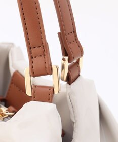 LA BAGAGERIE ソフトエナメル2WAYハンドバッグ Sサイズ