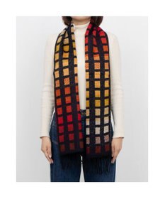 UNBILLION カシュネ cache nez / ブロックグラデーションマフラー