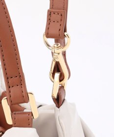 LA BAGAGERIE ソフトエナメル2WAYハンドバッグ Sサイズ