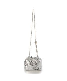 UNBILLION カシュカシュ cachecache / 口元ギャザーメタリックキルトミニショルダー