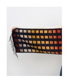 UNBILLION カシュネ cache nez / ブロックグラデーションマフラー