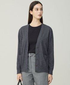 ICB 【30th ANNIVERSARY】 カシミヤブレンド ユニオンジャックカーディガン クラウディスカイ