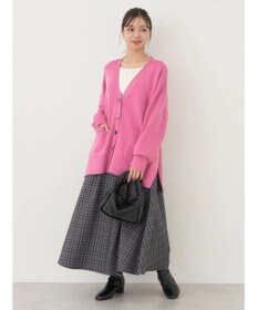 earth music&ecology やわらかタッチＶネックカーディガン