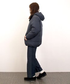 J.PRESS YORK STREET 【UNISEX】フーデット ダウンジャケット