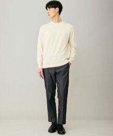 UNFILO MENS 【男女兼用】ソフトサーモ アンチピリングニット クルー