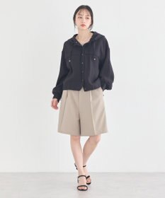 earth music&ecology 【予約】シアーシャツブルゾン