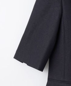 GRACE CONTINENTAL リネンタッチハーフスリーブジャケット