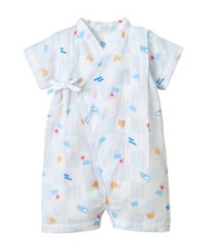 MIKI HOUSE HOT BISCUITS 【ミキハウス】【50-80cm】甚平オール