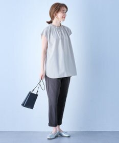 ANY 【抗菌防臭/速乾/手洗い可】エニィファンクション ノースリーブブラウス