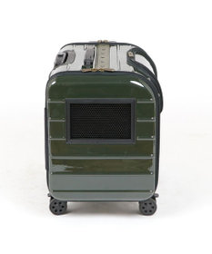 1年保証 犬 キャリー キャスター付き キャリーバッグ 小型犬 ハード キャリーバック キャリーバッグ ショルダー イヌ ドック ペット用品 おしゃれ かわいい 猫 介護 軽量 4輪 四輪犬 キャリーケース 軽い 丈夫 静か 災害時 避難 Pet Paradise ファッション通販