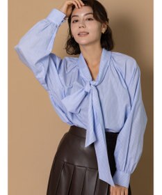 Te chichi 【泉 里香さん着用・Oggi.jp10/23掲載】ビッグリボン2WAYブラウス