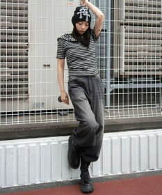 WEGO ヘンリーネックフードT