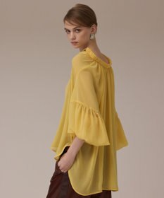 GRACE CONTINENTAL ボリュームカフタントップ