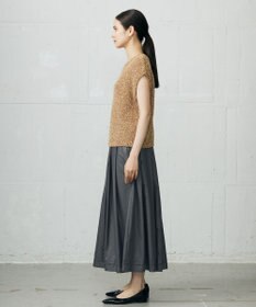 自由区 L 【カタログ掲載】ラメファンシーツイードニット ベスト