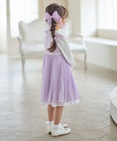 ANY KIDS オーガンジーリボンヘアポニー