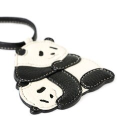 IBIZA アニマーダ　牛革　チャーム（パンダ）