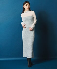 uncrave ラメ シャギー ニット スカート（uncrave STANDARD）