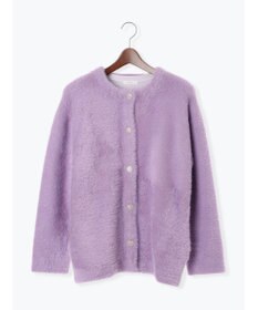 Te chichi ダブルフェイスフェザーカーディガン