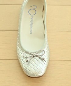 nouvelleRobe Oū 【本革・高反発】Square スクエアトゥ メッシュバレエシューズ