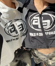 WEGO キリカエナイロンブルゾン