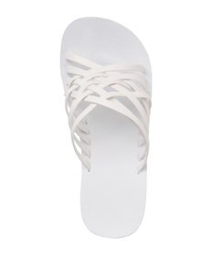 San-ai Resort（三愛水着楽園） レザーライク編みサンダル【San-ai Resort（サンアイリゾート）】