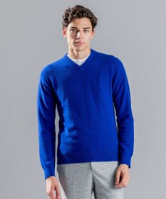 JOSEPH HOMME ピュアカシミヤ　Vネックニット