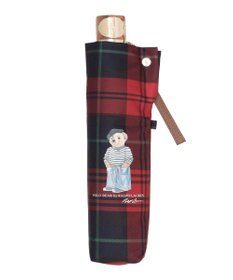 MOONBAT POLO RALPH LAURE(ポロ ラルフローレン) 折りたたみ傘 チェック ポロベア ワンポイント