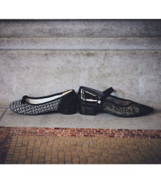 TOCCA RIBBON BALLET FLATSHOES フラットシューズ