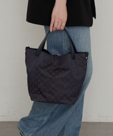 russet ナイロンジャガード2WAYミニトートバッグ(SF-260)