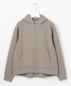 J.PRESS LADIES L ダンボール ジップアップ パーカー