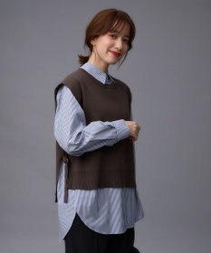 ANY 【洗濯機可】オーガニックコットンベスト