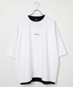 WEGO フクレジャガードフェイクレイヤードT（S）